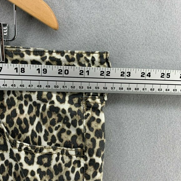 American Eagle High Rise Jegging Womens Plus Size 24 Leopard Cheetah Stretch - Picture 9 of 12